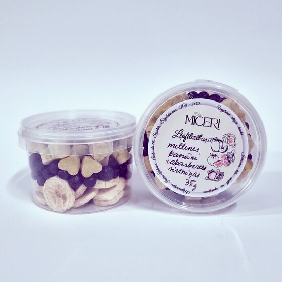 MELLENES, RABARBERI, BANĀNI