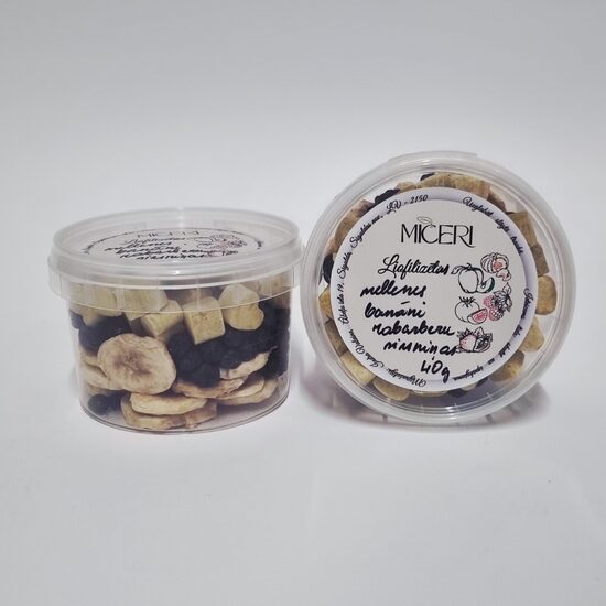 MELLENES, RABARBERI, BANĀNI