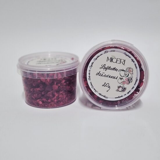 DZĒRVENES, smalcinātas