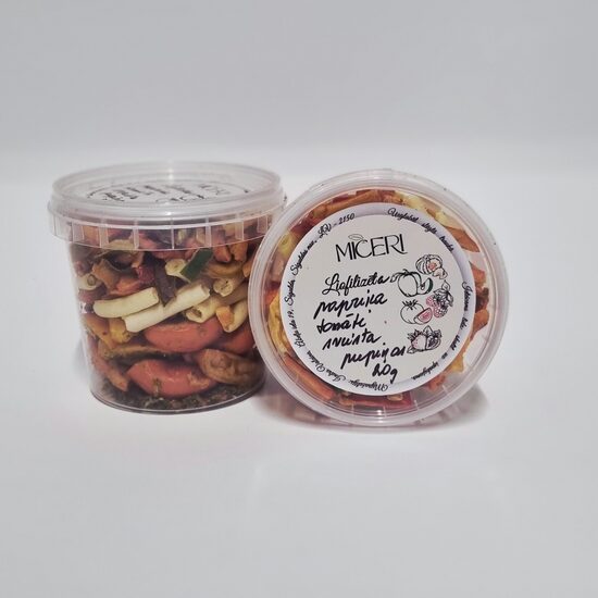 PAPRIKA, TOMĀTI, SVIESTA PUPIŅAS